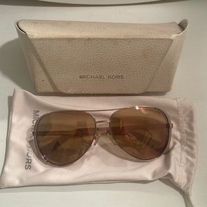 Michael Kors Aviator Sunglasses